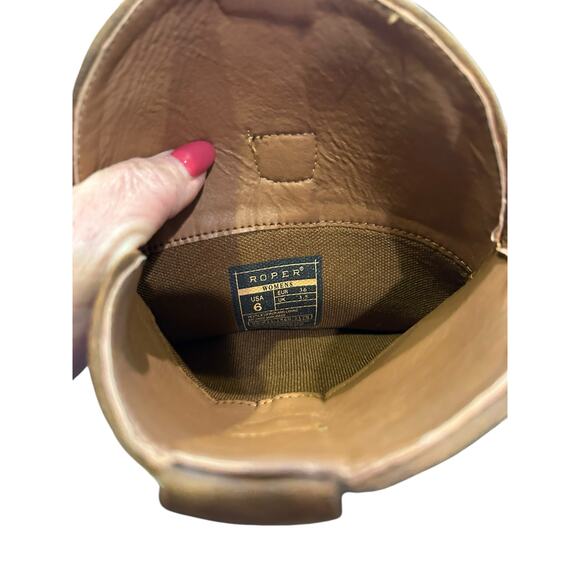 Roper Floral Embroidery Women's Boots - Size 6 - Picture 12 of 12